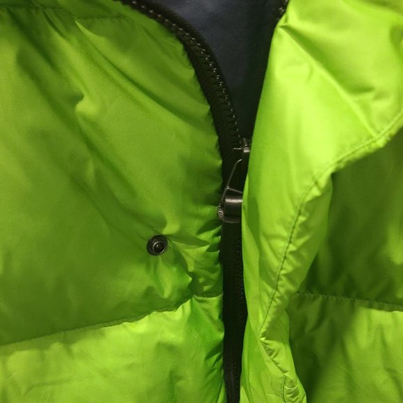 KANUK Neon Green Misto Puffer Winter Jacket - Picture 6 of 15